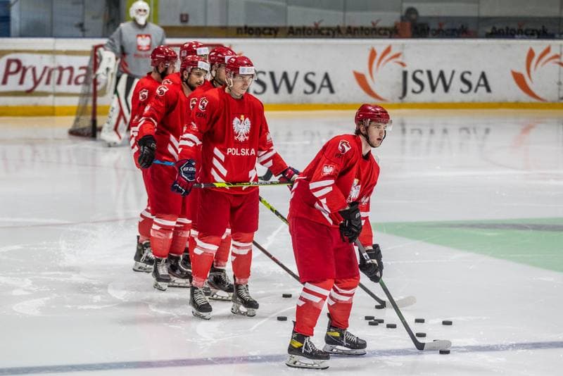 Ice Hockey. Poland national team. Training. 12.05.2021