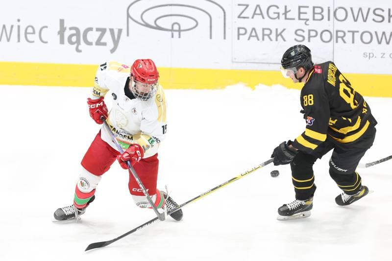 Ice Hockey. Tauron Hokej Liga. Zaglebie Sosnowiec - GKS Katowice. 21.01.2024