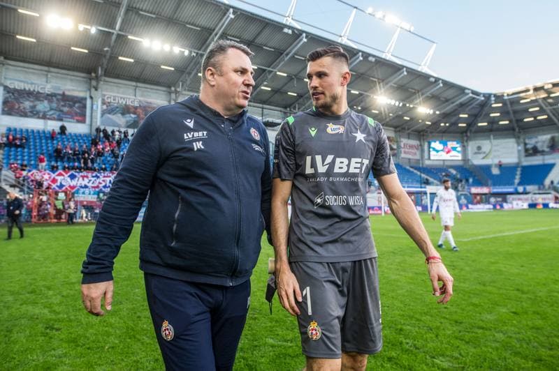 Football. PKO BP Ekstraklasa. Piast Gliwice - Wisla Krakow. 16.05.2021