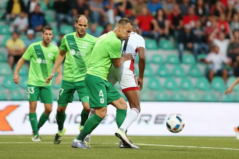 Football. Champions League. AS Trencin - Olimpija Ljubljana. 20.07.2016