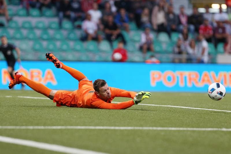 Football. Champions League. AS Trencin - Olimpija Ljubljana. 20.07.2016