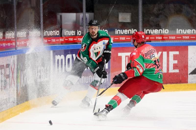 Ice Hockey. Tauron Hokej Liga. GKS Tychy - Zaglebie Sosnowiec. 23.01.2024