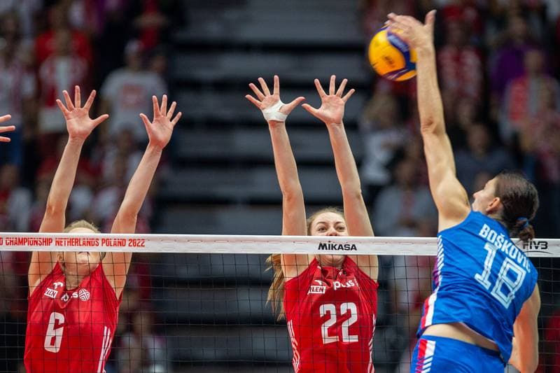 Volleyball. FIVB Women's World Championship. Serbia - Poland. 11.10.2022