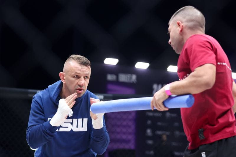 MMA. KSW. Training. 27.01.2024