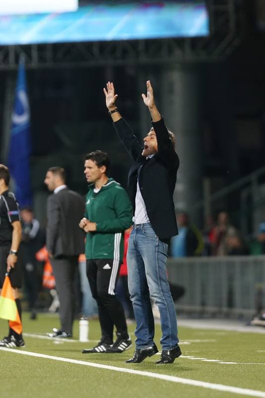 Football. Champions League. AS Trencin - Olimpija Ljubljana. 20.07.2016