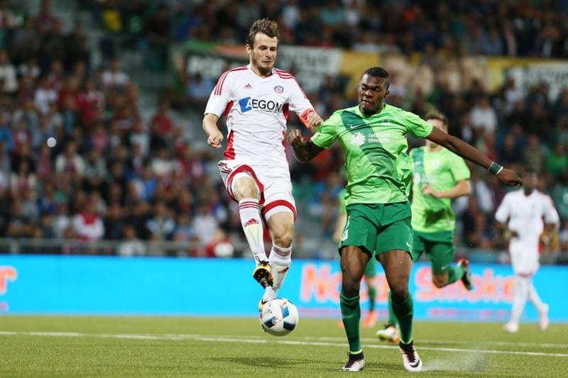 Football. Champions League. AS Trencin - Olimpija Ljubljana. 20.07.2016