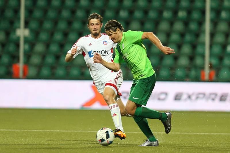 Football. Champions League. AS Trencin - Olimpija Ljubljana. 20.07.2016