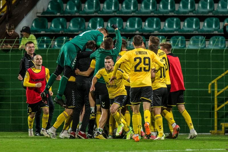 Football. Fortuna I Liga. GKS Katowice - Stomil Olsztyn. 03.10.2021