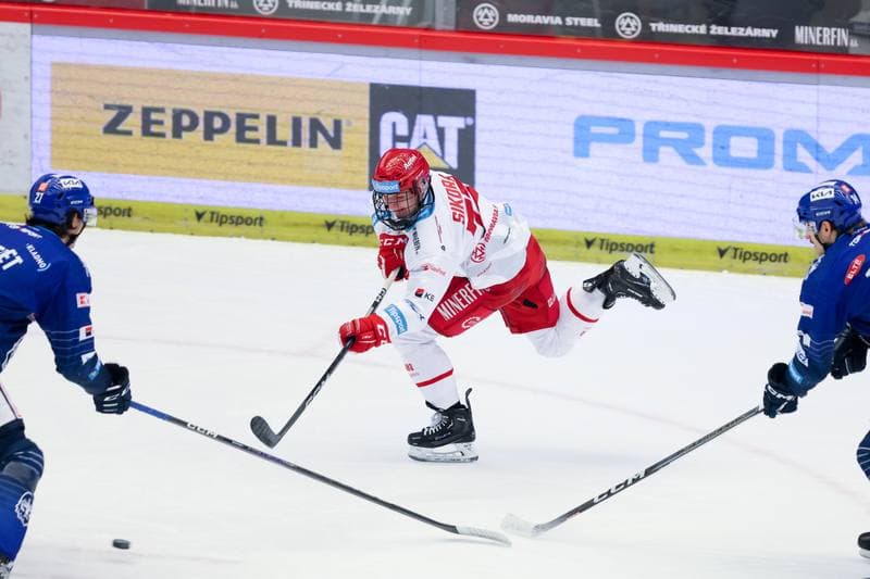 Ice Hockey. Tipsport Extraliga. Ocelari Trinec - Rytri Kladno. 31.01.2024