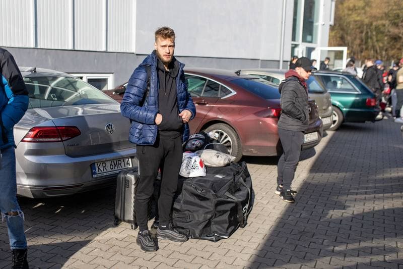 Ice Hockey. Poland national team. Departure. 06.11.2022