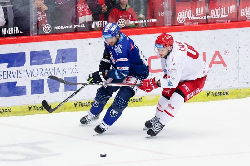 Ice Hockey. Tipsport Extraliga. Ocelari Trinec - Rytri Kladno. 31.01.2024