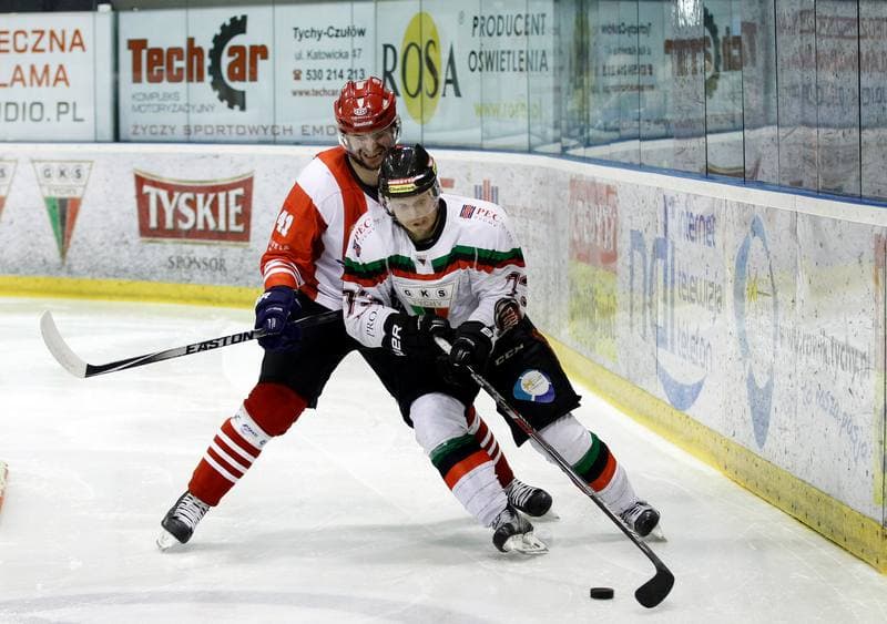 Ice Hockey. Polish Hockey League. GKS Tychy - Comarch Cracovia. 24.03.2016