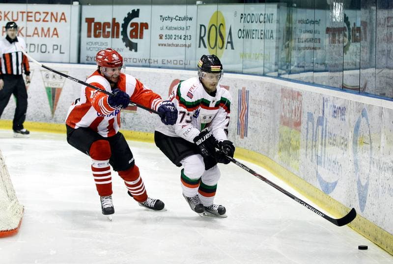 Ice Hockey. Polish Hockey League. GKS Tychy - Comarch Cracovia. 24.03.2016