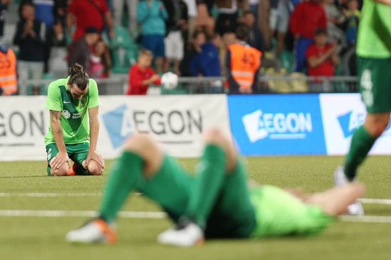 Football. Champions League. AS Trencin - Olimpija Ljubljana. 20.07.2016