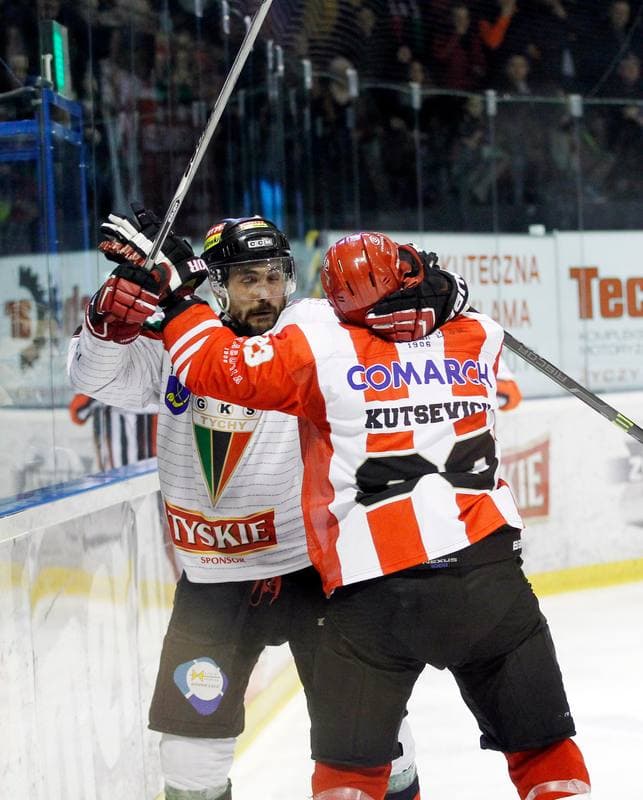 Ice Hockey. Polish Hockey League. GKS Tychy - Comarch Cracovia. 24.03.2016