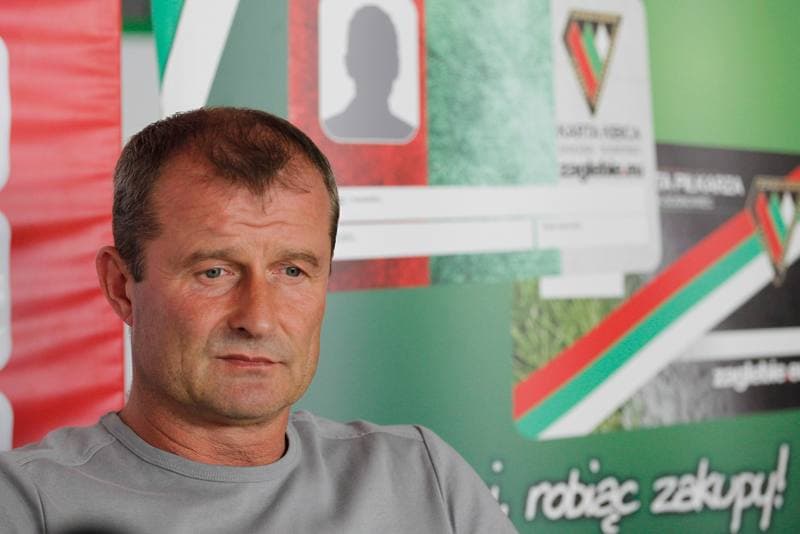 Football. Zaglebie Sosnowiec. Press Conference. 21.07.2016