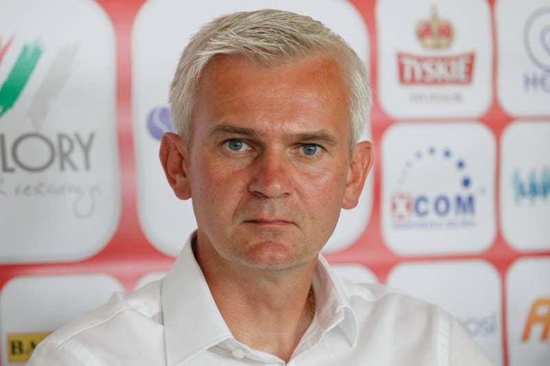 Football. Zaglebie Sosnowiec. Press Conference. 21.07.2016