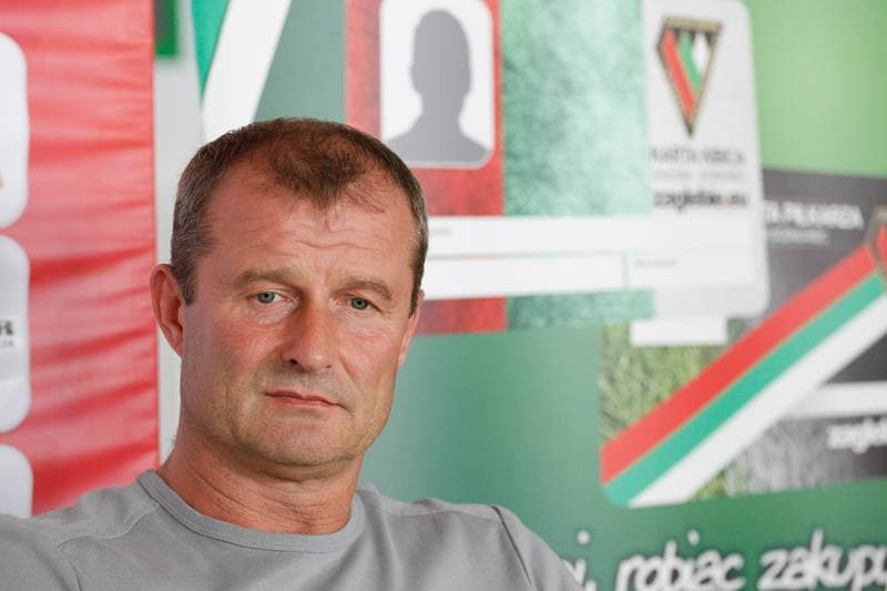 Football. Zaglebie Sosnowiec. Press Conference. 21.07.2016