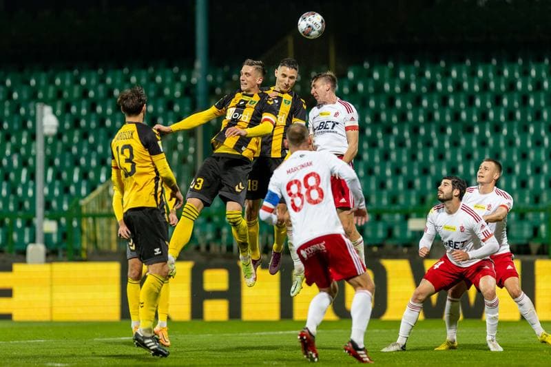 Football. Fortuna I Liga. GKS Katowice - LKS Lodz. 11.11.2022