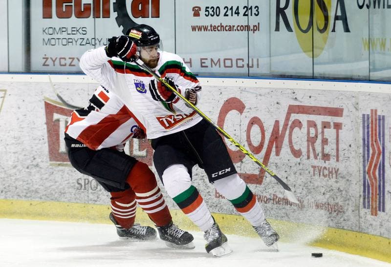 Ice Hockey. Polish Hockey League. GKS Tychy - Comarch Cracovia. 24.03.2016