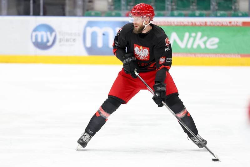 Ice Hockey. Poland national team. Training. 03.02.2024