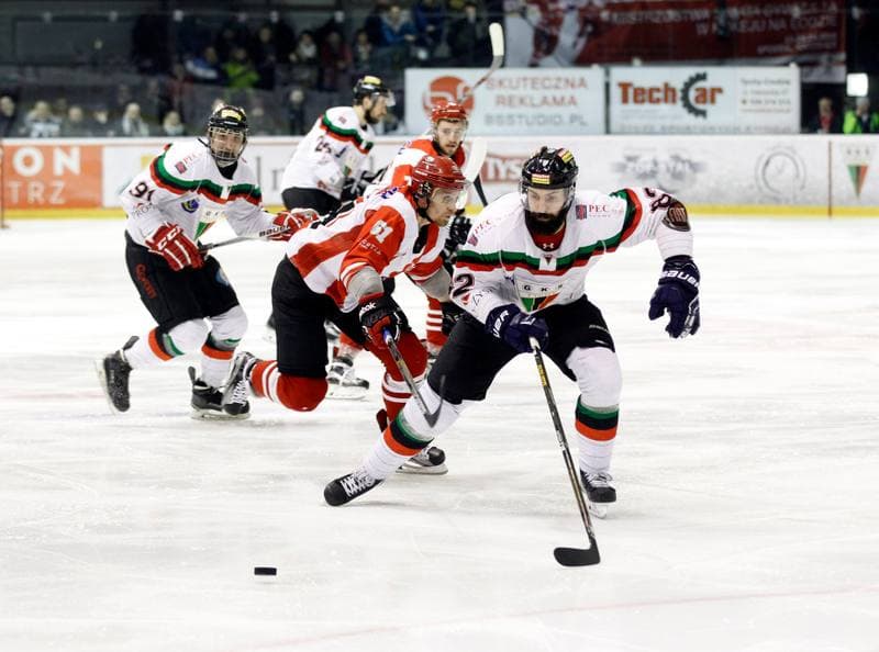 Ice Hockey. Polish Hockey League. GKS Tychy - Comarch Cracovia. 24.03.2016