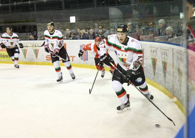 Ice Hockey. Polish Hockey League. GKS Tychy - Comarch Cracovia. 24.03.2016