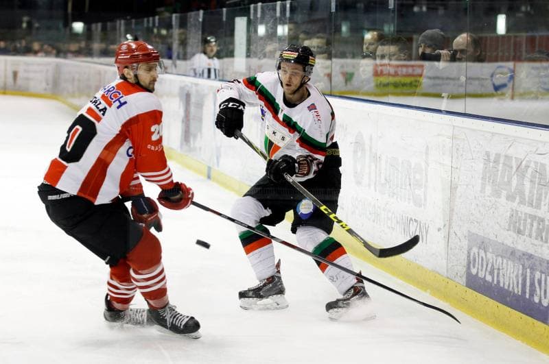 Ice Hockey. Polish Hockey League. GKS Tychy - Comarch Cracovia. 24.03.2016
