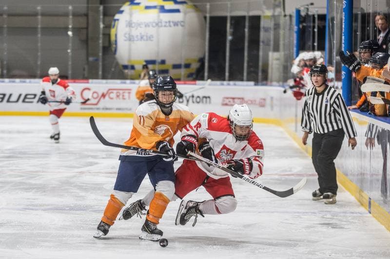 Ice Hockey. Olympic Women's Ice Hockey Pre-Qualification. Poland - Netherlands. 10.10.2021
