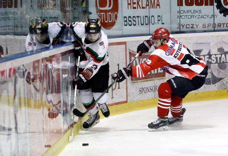 Ice Hockey. Polish Hockey League. GKS Tychy - Comarch Cracovia. 24.03.2016