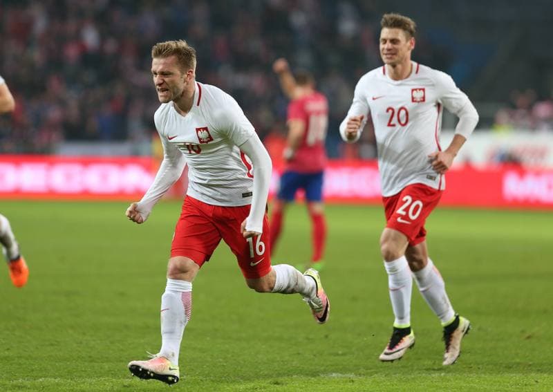 Football. Poland national team. Press Conference. 23.03.2016