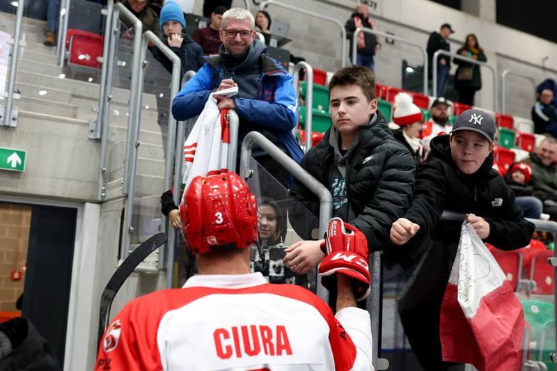 Ice Hockey. Olympic Qualification. Poland - Estonia. 08.02.2024
