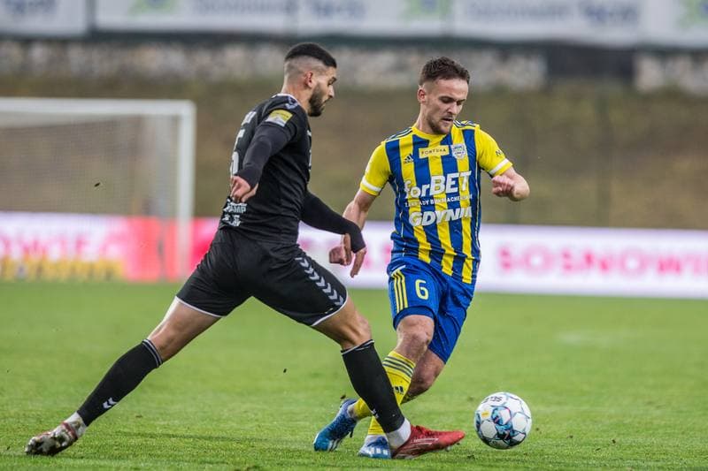 Football. Fortuna I Liga. Zaglebie Sosnowiec - Arka Gdynia. 20.11.2021