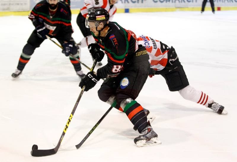 Ice Hockey. Polish Hockey League. Comarch Cracovia - GKS Tychy. 22.03.2016
