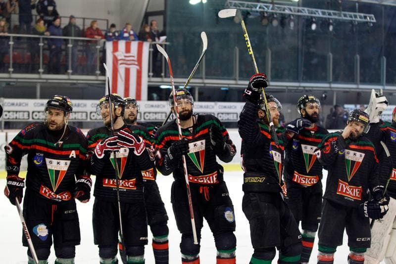 Ice Hockey. Polish Hockey League. Comarch Cracovia - GKS Tychy. 22.03.2016