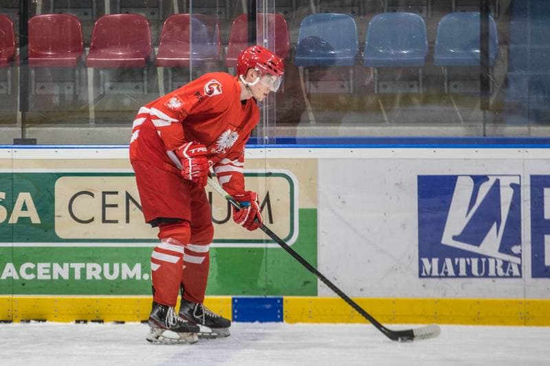Ice Hockey. Poland national team. Training. 13.12.2021