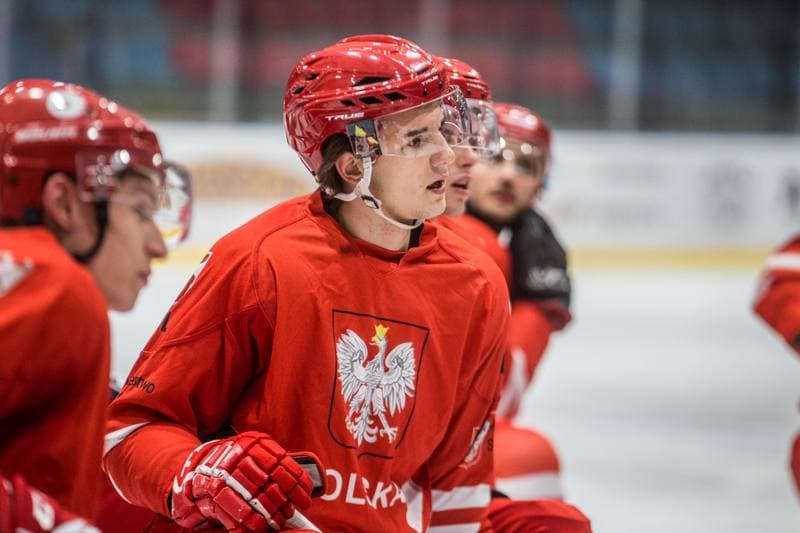 Ice Hockey. Poland national team. Training. 13.12.2021