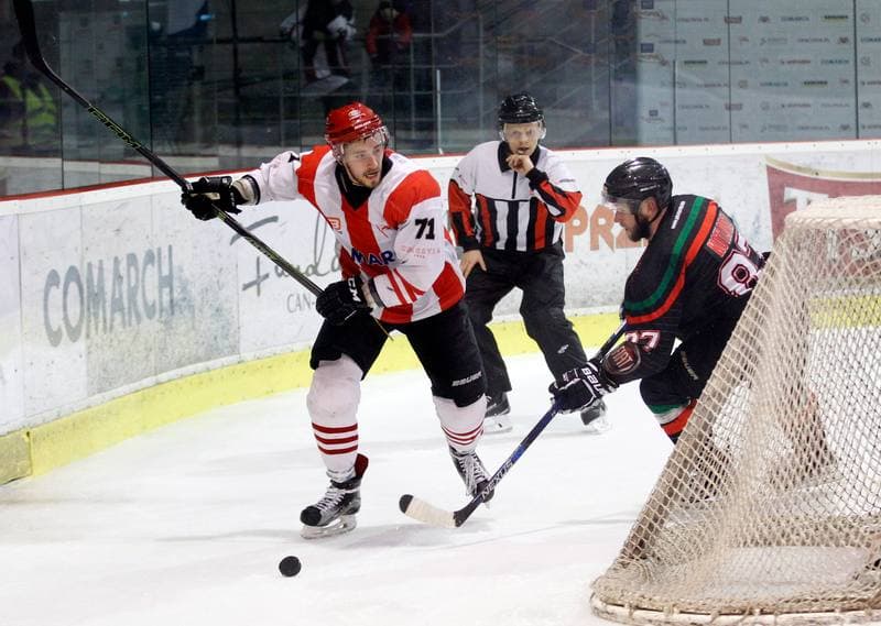 Ice Hockey. Polish Hockey League. Comarch Cracovia - GKS Tychy. 22.03.2016