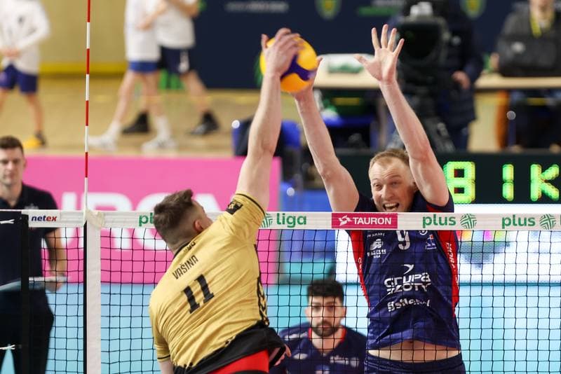 Volleyball. PlusLiga. GKS Katowice - Grupa Azoty ZAKSA Kedzierzyn-Kozle. 10.02.2024