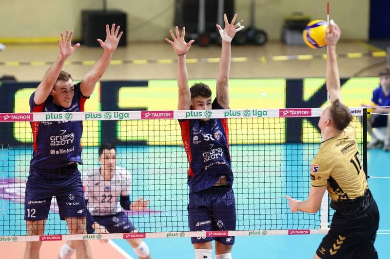 Volleyball. PlusLiga. GKS Katowice - Grupa Azoty ZAKSA Kedzierzyn-Kozle. 10.02.2024