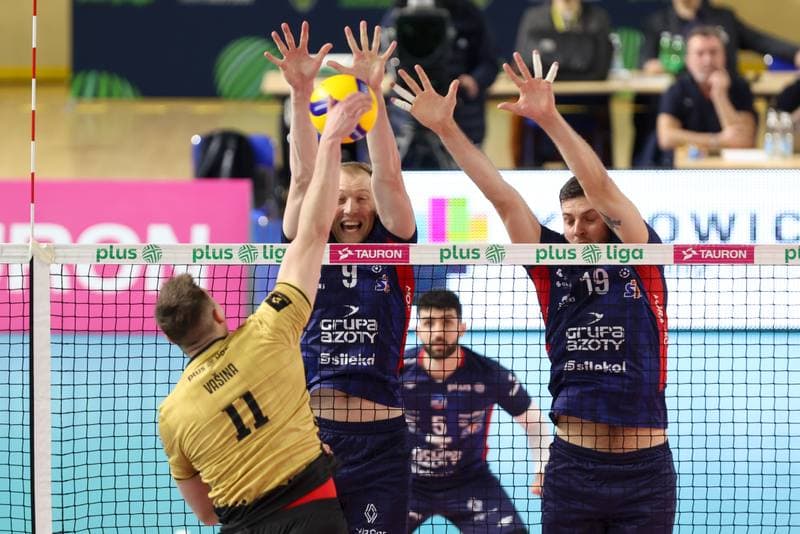 Volleyball. PlusLiga. GKS Katowice - Grupa Azoty ZAKSA Kedzierzyn-Kozle. 10.02.2024