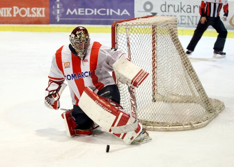 Ice Hockey. Polish Hockey League. Comarch Cracovia - GKS Tychy. 22.03.2016
