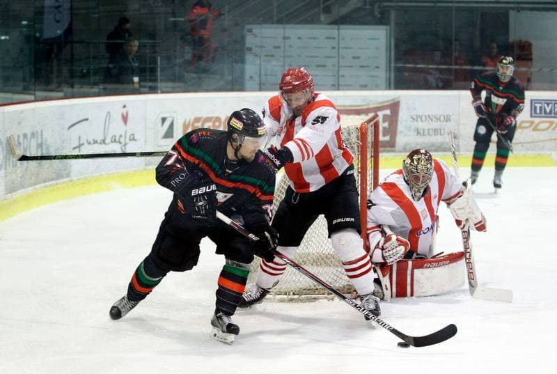 Ice Hockey. Polish Hockey League. Comarch Cracovia - GKS Tychy. 22.03.2016