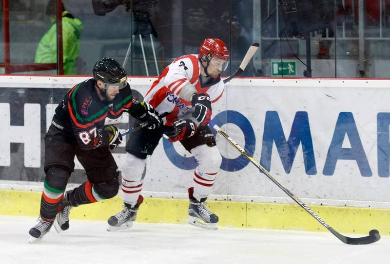 Ice Hockey. Polish Hockey League. Comarch Cracovia - GKS Tychy. 22.03.2016