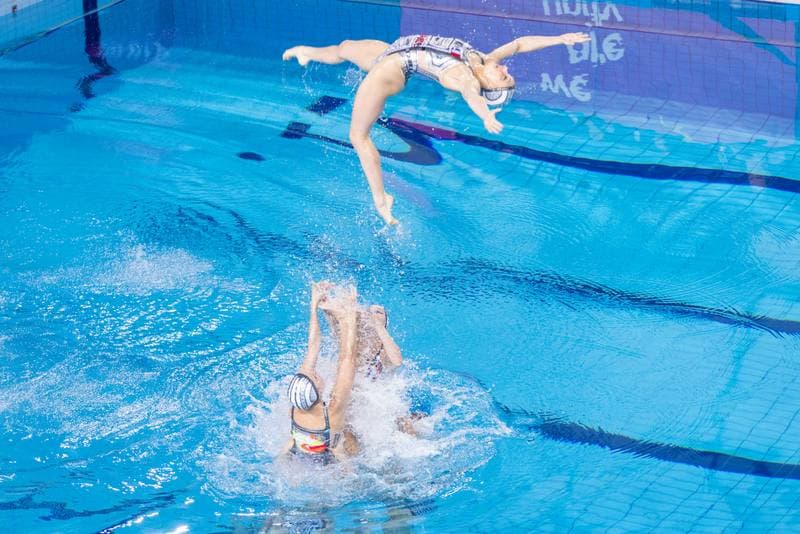 Artistic Swimming. European Games. Medal Ceremony. 23.06.2023