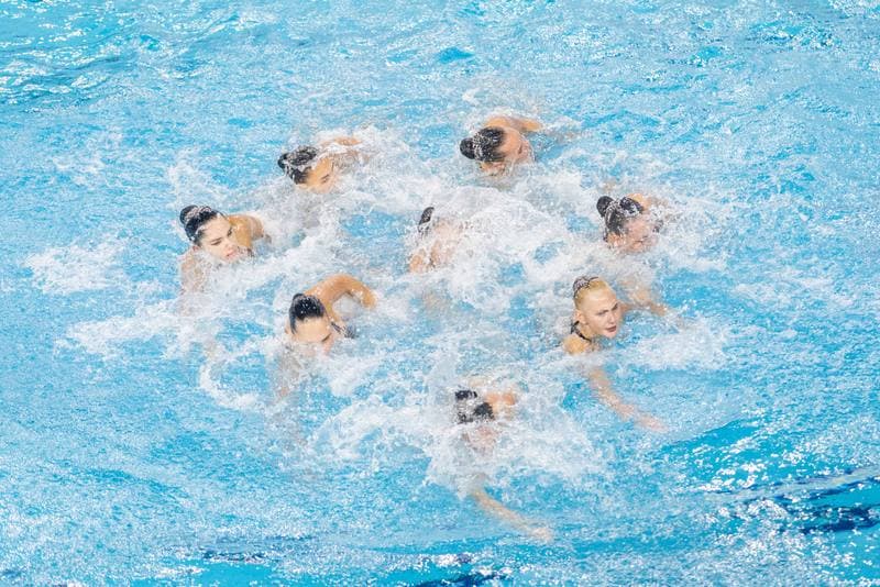 Artistic Swimming. European Games. Medal Ceremony. 23.06.2023