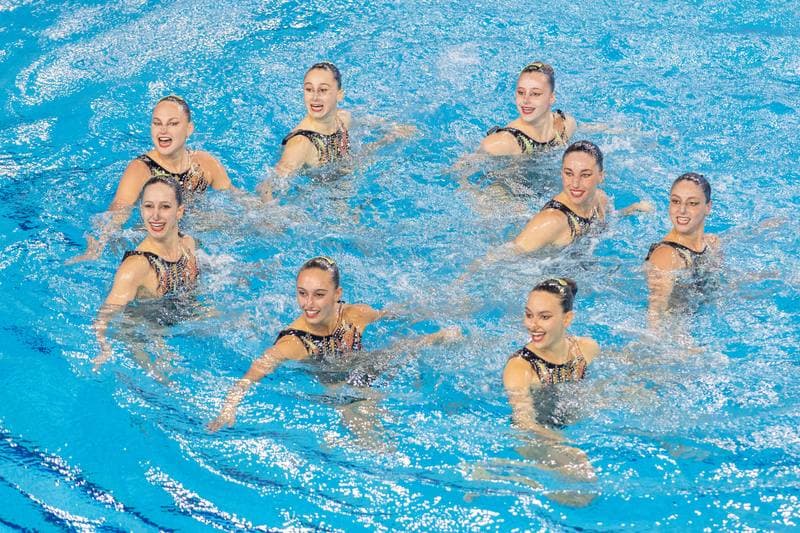 Artistic Swimming. European Games. Medal Ceremony. 23.06.2023