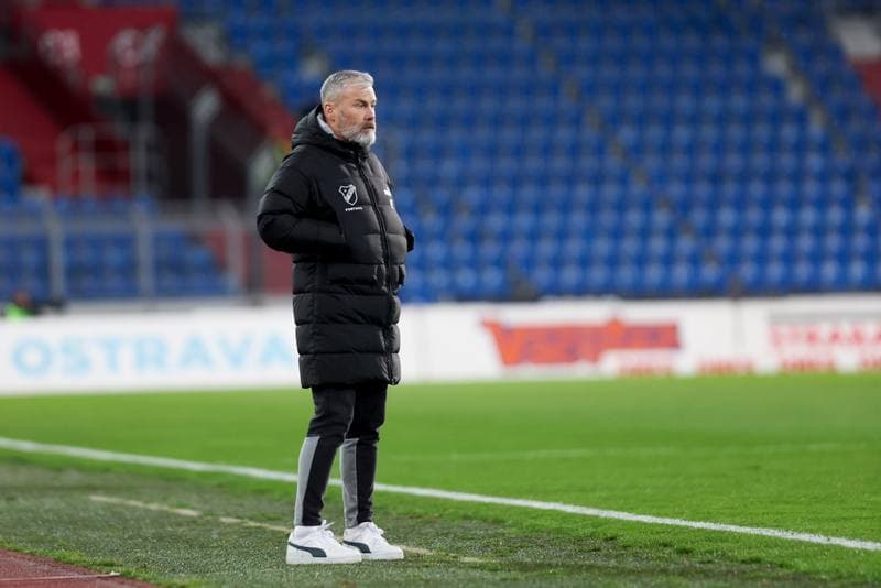 Football. Fortuna:Liga. Banik Ostrava - Viktoria Plzen. 13.02.2024