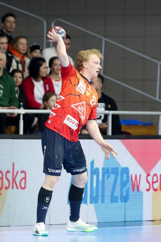 Handball. EHF European League. Gornik Zabrze - Rhein-Neckar Lowen. 13.02.2024
