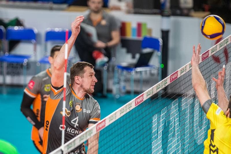 Volleyball. PlusLiga. GKS Katowice - Cuprum Lubin. 06.02.2022